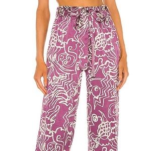 Alexis Bronzin Purple Pants